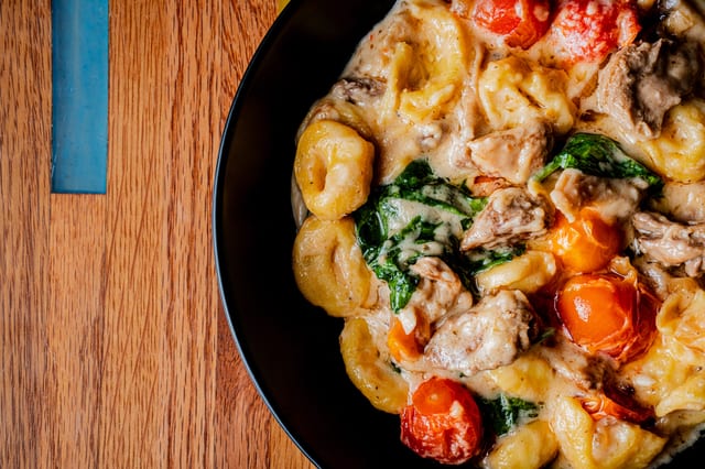 Wild Mushroom Tortellini.