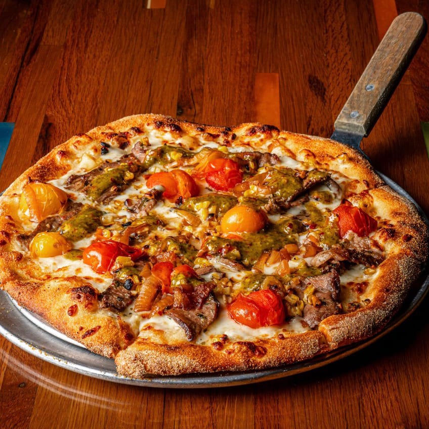 The Great Gaucho Pizza.