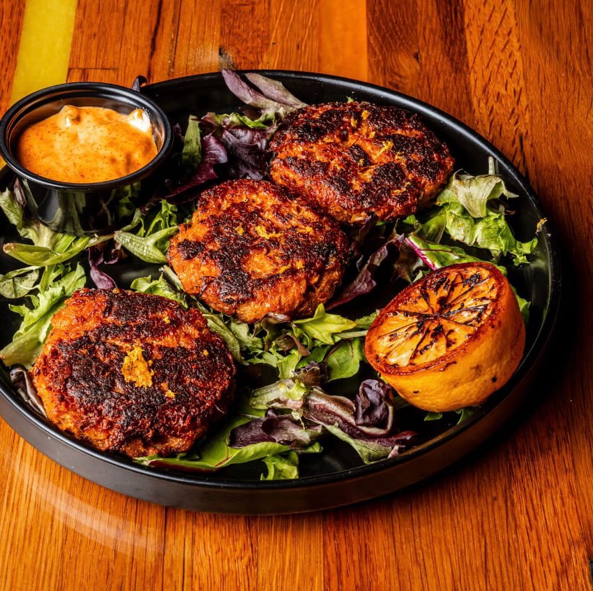 Crab Cakes.