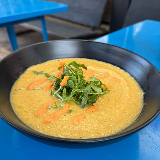 Summer Peach Gazpacho