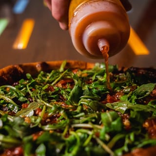 Hot Honey Goat Cheese Pizza