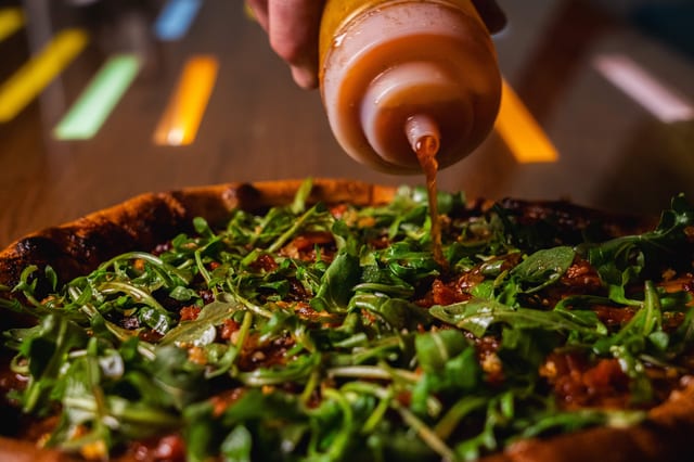 Hot Honey & Goat Cheese